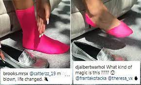 Genius Hack For Turning Socks Into No Shows Socks Socks And Heels Socks For Flats No Show Socks