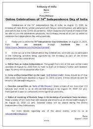 Many fear a new wave. Embassy Of India Berne Switzerland Press Releases