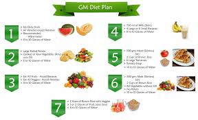 Travel And Health Guide Gm Diet Plan 7day Result