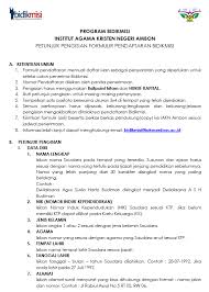 Maybe you would like to learn more about one of these? Https Www Iaknambon Ac Id Media File 21 11 19 06 29 59 Bidikmisi Pdf