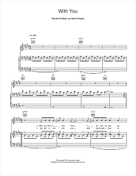 Music video by matt simons performing with you. Matt Simons With You Sheet Music Pdf Notes Chords Pop Score Piano Vocal Guitar Right Hand Melody Download Printable Sku 115786