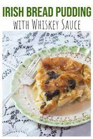 Irish Bread Pudding With Caramel Whiskey Sauce Foodnflix Recipe Irish Bread Pudding Whiskey Sauce Bread Pudding Recipe With Whiskey Sauce
