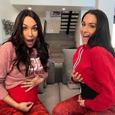 Nicole ray barely legal baby dolls. Bella Twins Pregnant Nikki Bella And Brie Bella S Bump Photos People Com