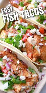 Deciding where to enjoy san diego fish tacos is a tough choice. Easy Fish Tacos With Homemade Fish Taco Sauce Spend With Pennies