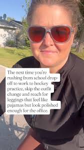 ✨ For the mom sprinting from school drop-off ➝ to work ➝ to sports  practice… I see you, friend., You don’t have time to change outfits three  times a day. You need leggings that feel like pajamas but ...