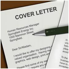 Make the title short and clear. Spring Week Cover Letter