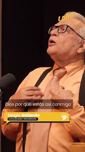 LO DIGO TRANQUILO Y EN PAZ: TENGO CÁNCER, Con la serenidad que solo da la  sabiduría, , 🇸🇻 Sergio Gallardo nos abre su corazón y comparte uno de los  momentos más íntimos de su vida y nos habla de su ...