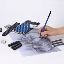 26 Pcs Profesional Menggambar Sketsa Pensil Kit Set Termasuk Sketsa Pensil Graphite Pensil Arang Sticks Penghapus Sharpeners Untuk Art Perlengkapan Siswa Intl Lazada Indonesia