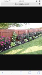 Pin By Oscar Manon On Williamson Residence Landscaping Along Fence Backyard Landscaping Designs Small Backyard Landscaping