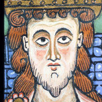 King and fool from BL Harley 1892, f. 68