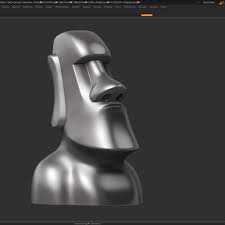 Moai 3d Print Model In 2020 Print Models Sculptures 3d Model
