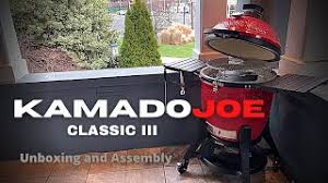 Kamado Joe Classic 3 Unboxing And Assembly Youtube
