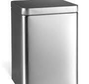 5.1" Smooth Square Tea Tin with Slip Lid