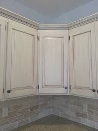 marvelous staining oak cabinets white