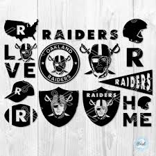 Download Oakland Raiders Svg Dxf Png Eps Bundle Nfl Team Svg Cut Files