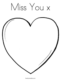 I made this series of halloween coloring pages for you and i … Miss You X Coloring Page Coloring Home