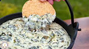 Cook some onion and garlic in butter until soft. Easy Appetizers Spinach And Artichoke Dip Recipe Natasha S Kitchen Youtube