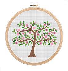 With over 200 designs, you'll find something here that is perfect for your next cross stitch project. May Flowers Tree Cross Stitch Pattern Pdf Embroidery Sewing Needlecraft Kromasol Com