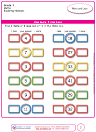 One More One Less Basic Math Worksheets Math Worksheets Free Math Worksheets