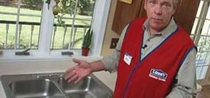 We offer independent, professional installation services to make remodeling a. How To Replace And Install A Kitchen Faucet With Lowe S Plumbing Electric Wonderhowto