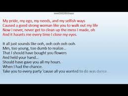 Caused a good strong woman like you to walk out my life. Bruno Mars When I Was Your Man Lyrics Youtube