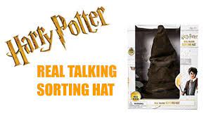 Real Talking Sorting Hat Harry Potter Youtube