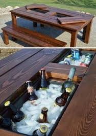 Mechante Bonne Idee Diy Patio Table Diy Outdoor Furniture Outdoor Diy Projects