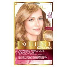 Excellence Creme 8 3 Natural Golden Blonde Hair Dye Dyed Blonde Hair Natural Golden Blonde Golden Blonde Hair