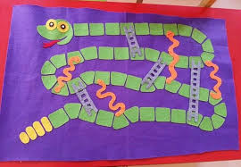 Yilanlar Ve Merdivenler Masa Oyunu Snakes And Ladders Oyun Sanat Merdivenler