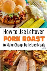 A simple recipe that makes an easy meal. Delicious Easy Recipes Made With Leftover Pork Roast They Tastes Even Better Than The Or Leftover Pork Recipes Leftover Pork Loin Recipes Pork Roast Recipes