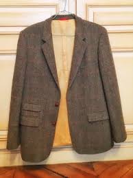 Vêtements autrichiens, vêtements de chasse, style anglais. Veste Homme Harris Tweed Taille Xl British House Homme A Vendre