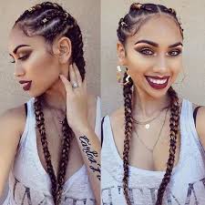 Gather three small sections from one side this hairstyle would be perfect for going out and just having fun. 1001 Ideas For Beautiful Ghana Braids For Summer 2019