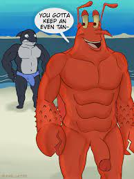 Rule34 - If it exists, there is porn of it  larry the lobster  4819230