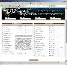Potential trades for nba teams using the espn nba trade machine. Espn Com S Nba Trade Machine This Is My Latest Project Tha Flickr