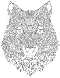 Bei so vielen märchen und geschichten, die es über wölfe gibt, ist es kein wunder, dass dieses tier die kinder fasziniert. Wolf 9 Ausmalbilder Fur Erwachsene