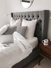 Crystalinmarie Liketoknow It Tuffed Headboard Bedroom Bedroom Interior Grey Headboard Bedroom