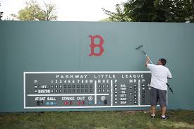 Monstereverywhere The Fenway Collection Limited Edition Paint Colors Exclusively By Benjamin Moore Boston Exterior Stain Unique Paint Colors Red Sox Room