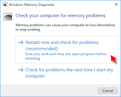 Check For System Memory Problem With Diagnostic Tool