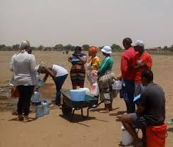 We aim to be a provider of sustainable, universally competitive water and sanitation solutions for africa. Water Crisis Lourierpark Bloemfontein Courant