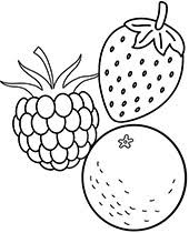New pictures and coloring pages for children every day! Fruit Coloring Pages For Children Topcoloringpages Net