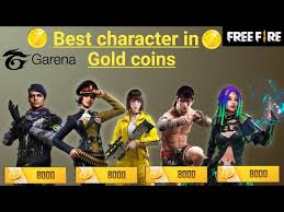 In addition, its popularity is due to you should know that free fire players will not only want to win, but they will also want to wear you can win gold within the application by playing games, entering the game every day, opening boxes. Free Fire Five Best Character In Gold Coins Garena Free Fire Youtube