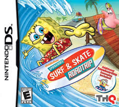 Spongebob Surf Skate Roadtrip Nintendo Ds Spongebob Surfing Nintendo Ds