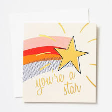 You Re A Star Congratulations Card Paper Source Greeting Card Design Congratulations Card Greeting Cards Handmade