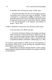 Appendix E Personal Supplementary Statement Of Thomas H Pigford Technical Bases For Yucca Mountain Standards The National Academies Press