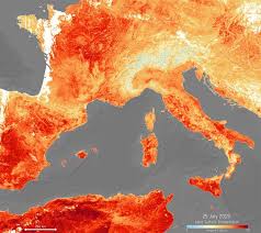 heatwave europe is burning at 105 degrees in terrifying