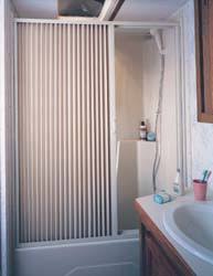 Glass shower door features & information. Camper Shower Doors Camper Parts World