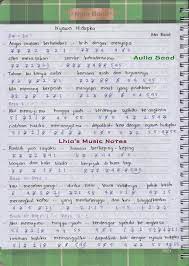 Lhianaaulia Lhia S Music Notes Laman 181