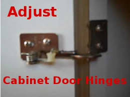 Cabinet doors are usually made of natural materials such as wood, which makes them susceptible to stressors like humidity or extra weight. Adjusting Cabinet Door Spring Hinges Youtube