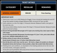 Anda boleh menonton live gegar vaganza 2020 dengan klik pemain di bawah ini. Harga Dan Cara Beli Tiket Online Konsert Akhir Gegar Vaganza 2019 Oh Hiburan