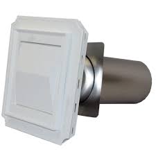 Hooking up the vent for a clothes dryer is challenging in the best of situations since the outlet is tight up against the back of the appliance. Speedi Products 4 In J Block Vent Hood In White With 11 In Tail Pipe For Brick Siding And Stucco Applications Ex Hjbw 04 The Home Depot